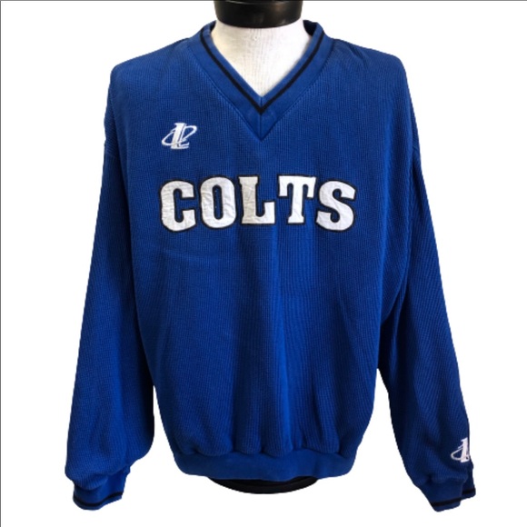 NFL Other - NFL Indianapolis Colts Vintage v-neck pullover by ProLine size XL